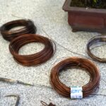 Coils of Anodized aluminum wire